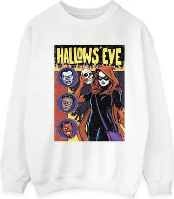 Produktbild von Marvel - "Hallows Eve" Sweatshirt für Herren BI35576 (L) (Weiß)