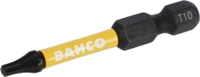 Produktbild von Bahco 1/4 Torsion Bits für TX T20 Schrauben 50 mm - 10 Stk. pro Blisterpackung
