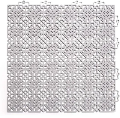 Immagine prodotto di Piastrelle in PVC grigio chiaro resistenti alle intemperie