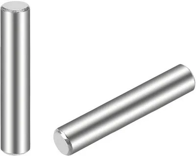 Produktbild von Famanu Zylinderstecker 25 Stück aus 304 Edelstahl - 4 mm x 25 mm