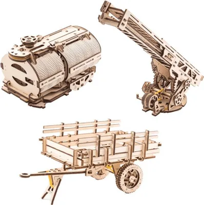 Produktbild von UGEARS 3D-Puzzle LKW-Zubehör UGM-11 322 Teile