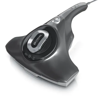 Produktbild von Brandson Milbensauger 300 W mit UV-C-Licht und Vibrationskopf, Handstaubsauger für Matratzen, Polster und Textilien, HEPA-Mikrofilter, 10 kPa Saugkraft, 4,7 m Kabel, grau