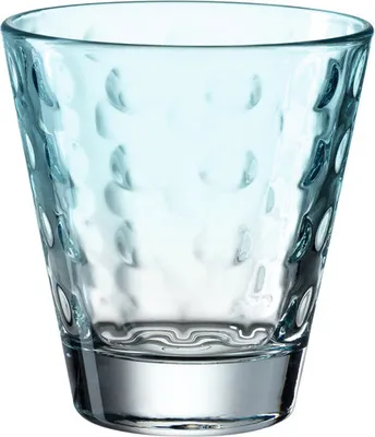 Obrázok produktu pre Pohár na pitie Leonardo Optic, pohár na vodu, limonádový pohár, mätový, 215 ml, 025895
