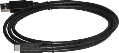 Obrázek produktu pro Link Accessori LKC2018H, 1,8 m, USB A, USB C, USB 2.0, Černá