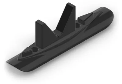 Productafbeelding van KT-draagvleugelmast-rompadapter, aluminium, zwart, universele maat