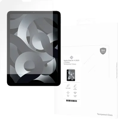 Produktbild von Schutzfolie Apple iPad Air 4 2020, iPad Air 5 2022 - Panzerglas - Cazy - Transparant