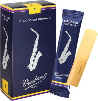 Image de Anche Vandoren pour saxophone alto Traditionnel Force : 1