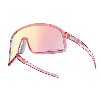 Immagine prodotto di ROCKBROS Bicicletta Occhiali Sportivi Antivento Occhiali da Ciclismo Sport Fotocromatici Occhiali da Sole Rosso+Rosa