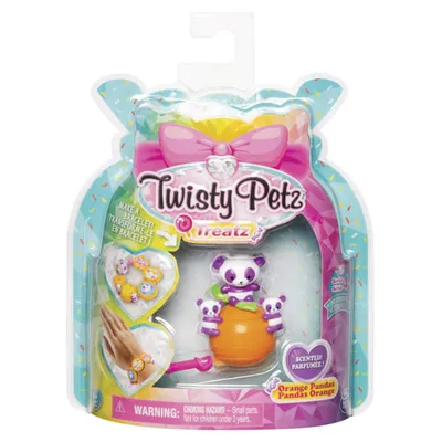 Produktbild von Twisty Petz Twisty Treatz Verwandlungsarmbänder, unterschiedliche Varianten, Armbänder-Bastelset für Kinder, 4 Jahr(e), Mehrfarbig