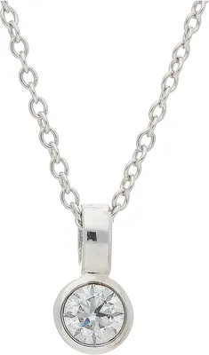 Produktbild von JuwelmaLux Anhänger 585 Weißgold mit Brillant JL30-02-1366