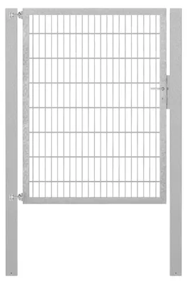 Zdjęcie produktu dla Alberts 635268 Bramka pojedyncza Flexo z akcesoriami, ocynkowana ogniowo, szerokość 125 cm, wysokość 160 cm