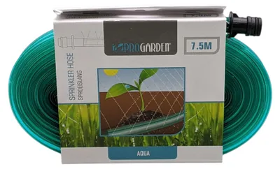Produktbild von ProGarden Sprühschlauch 7,5 m AQUA Sprinklerschlauch Gartenbewässerung