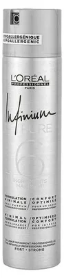 Produktbild von L'Oréal Professionnel Infinium Pure Hairspray Fort Strong 300 ml
