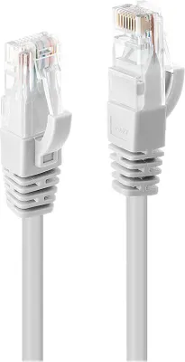 Image de LINDY Patchkabel Cat6 U/UTP weiß 1.00m