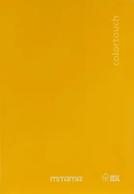 Obrázek produktu pro Sešit "Color Touch", A4+, linkovaný, 40+2 listů, žlutá, MITAMA 62012-90250