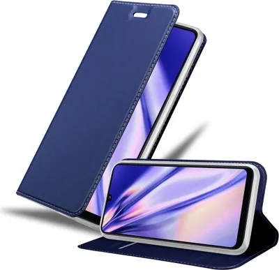 Image de Cadorabo Housse pour Samsung Galaxy A31 Housse de protection en bleu Cover Etui Book Case Booklet