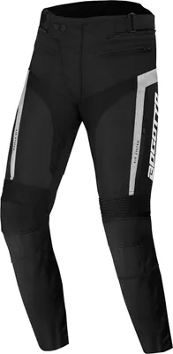 Produktbild von Bogotto GPX wasserdichte Motorrad Textilhose, schwarz/weiß, XS