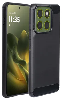 Productafbeelding van imoshion Brushed Backcover voor de Motorola Edge 70 - Zwart