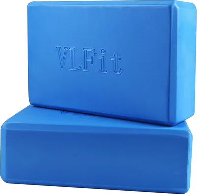 Produktbild von Yoga Blöcke 2 Stück, 23 x 15 x 7,5 cm, EVA-Schaum, für Yoga und Pilates