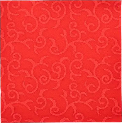 Produktbild von Servietten "ROYAL Collection" 1/4-Falz 40 cm x 40 cm rot "Casali"