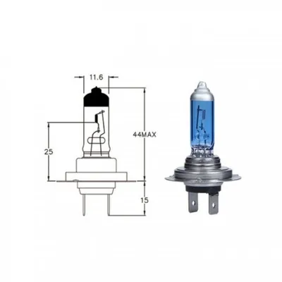 Obrázek produktu pro Hauptscheinwerferlampe 12V 55W H7 Px26d