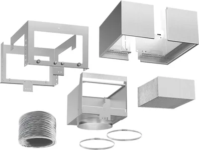 Produktbild von Siemens LZ21CXC56, Recycling-Set für Dunstabzugshaube, Edelstahl, 1 Stück(e)