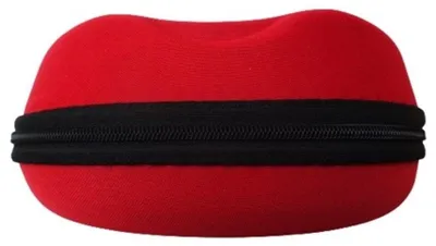 Produktbild von GKA Brillenetui rot Brillenbox Hartschale Hartschalenetui Brille Sonnenbrille