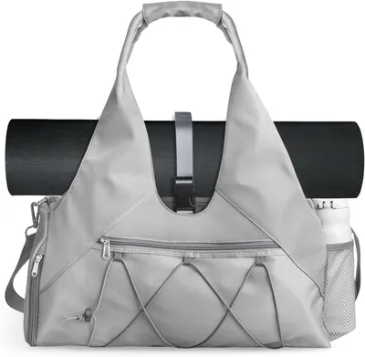 Produktbild von Sporttasche für Damen, Yogatasche mit Schuhfach und Nassfach, Reisetasche, für Fitness