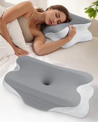 Obrázok produktu pre Solidchoice – Ergonomická vankúšik na spanie z pamäťovej peny, ktorý poskytuje dobrú oporu