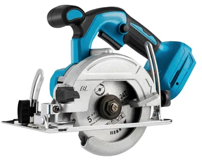 Obrázek produktu pro Elektrická ruční kotoučová pila - akumulátorová kotoučová pila - systém 18V - kotouč o průměru 125 mm - bezkartáčový motor - nastavení úhlu 0–45° - hloubka řezu 45 mm - bez baterie