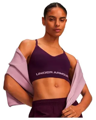Obrázek produktu pro Podprsenka Under Armour Vanish Seamless, sportovní, s nízkou podporou, fialová, velikost M
