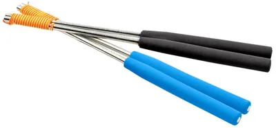 Image de Bâtons de diabolo en aluminium Henry : jouets de jonglage pour faire des figures et s'amuser