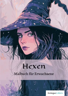 Produktbild von Hexen - Malbuch für Erwachsene