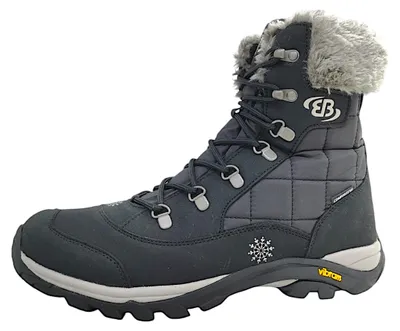 Immagine prodotto di Stivali invernali imbottiti da donna, marca Lico Himalaya, colore nero, adatti al tempo libero