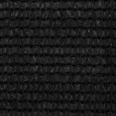 Image de vidaXL Pare-vue balcon noir 120x600 cm HDPE