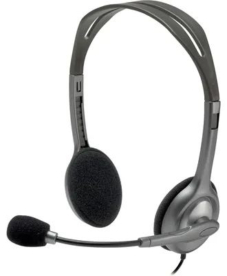 Produktbild von Logitech Headset H111 Stereo black retail
