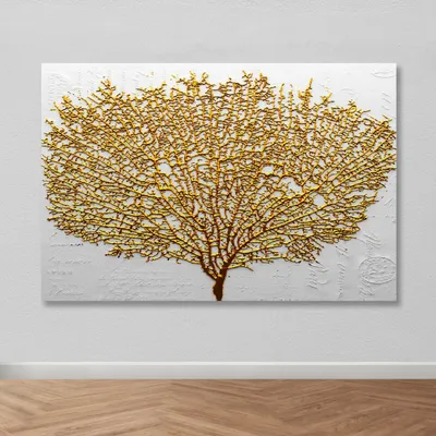 Produktbild von Wallity, DEV6712, Dekorative Leinwandmalerei, Mehrfarbig, 100 % LEINWAND , 100 x 140 x 3 - 4 cm