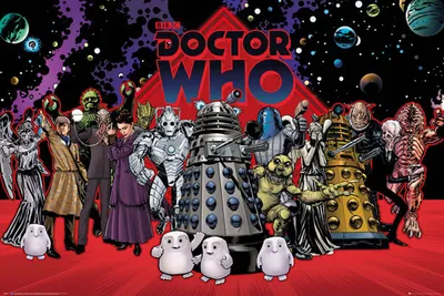 Produktbild von Empireposter 763624, 1 Stück(e), Film & Fernsehen, Doctor Who, Rechteck, Junge/Mädchen, Mehrfarbig