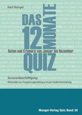 Produktbild von Das 12-Monate-Quiz - Seniorenbeschäftigung