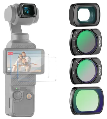 Produktbild von NEEWER Objektiv ND Filter Set kompatibel mit DJI Osmo Pocket 3 4 Xtra Muse