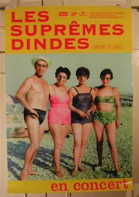 Zdjęcie produktu dla Les Suprêmes Dindes - Plakat - 64x95 cm