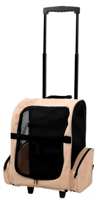 Produktbild von Faltbarer Trolley für Haustiere 3-in-1 Beige