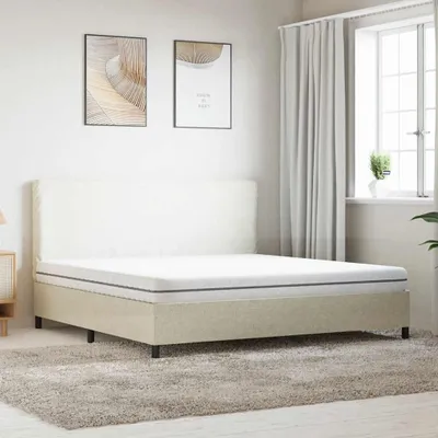 Produktbild von vidaXL Matratze Schaumstoff Mittelweich 200x200 cm