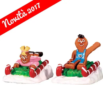 Produktbild von Weihnachtsfigur Sweet sledding set of 2