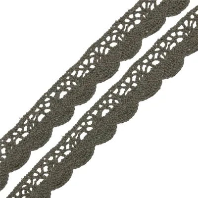 Produktbild von Klöppelspitze Baumwolle ab 1mx19mm Spitzenband Deko Nähen  DIY Farbwahl