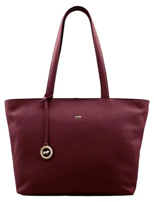 Productafbeelding van Schoudertas HANNA Shopper, rood, dames - leer