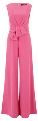 Immagine prodotto di Tuta intera da donna Vera Mont, modello a gamba larga, colore "Desert Rose", taglia 44