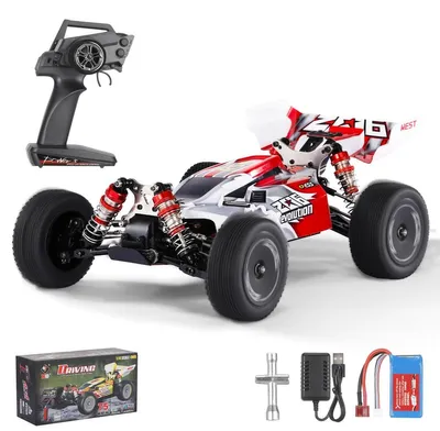 Zdjęcie produktu dla Samochód RC - Terenowy buggy 1/14 - 60 km/h - 4WD - 2,4 GHz