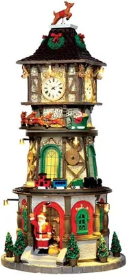 Productafbeelding van Christmas Village - Sights & sounds - Christmas clock tower - (45735-UK)
