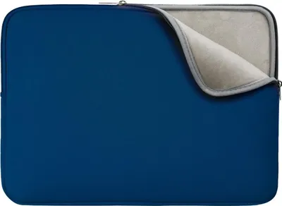 Produktbild von Mobigear Basics Laptop Sleeve 16 Zoll Laptop Hülle - Dunkelblau